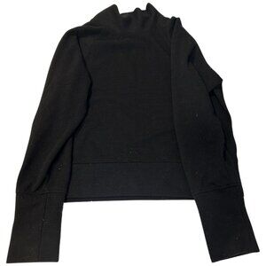 Jockey M black long sleeve mock neck waffle knit base layer
